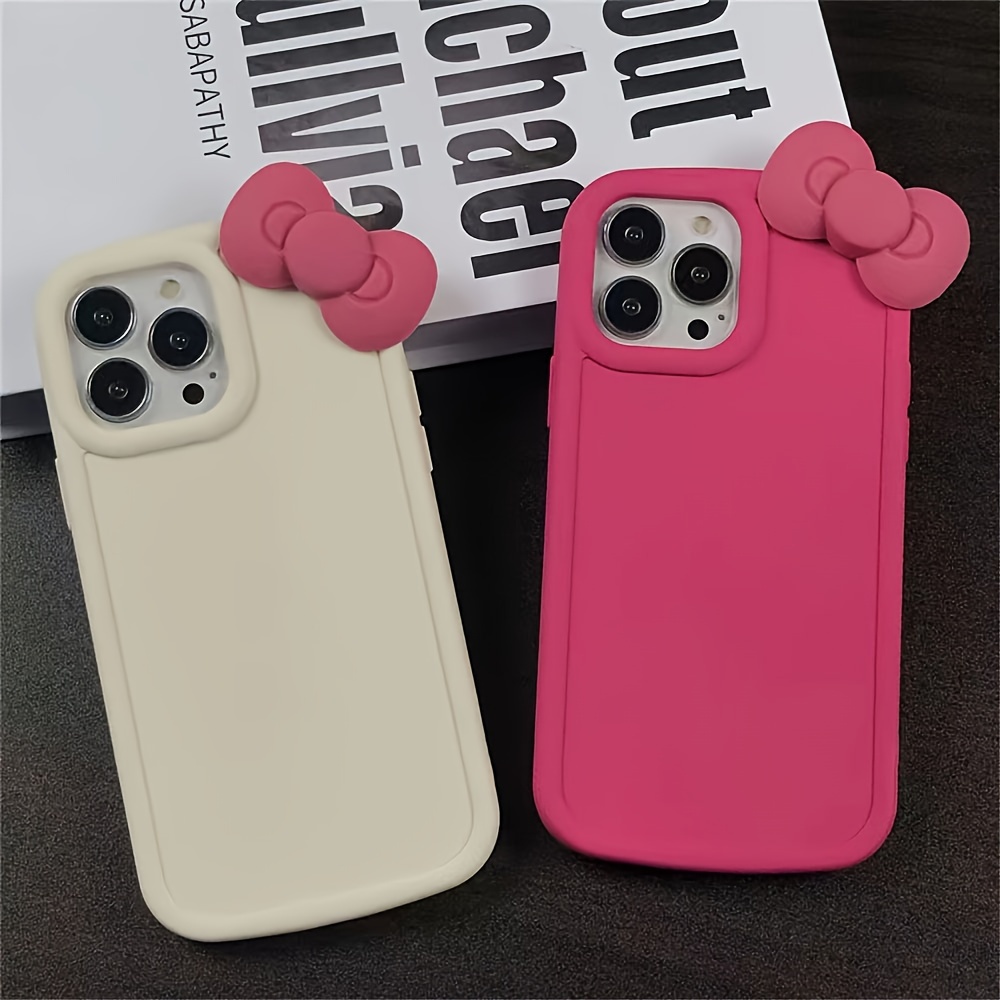 Funda De Lujo Intermitente 3D Hello Kitty iPhone 14 Pro Max 14