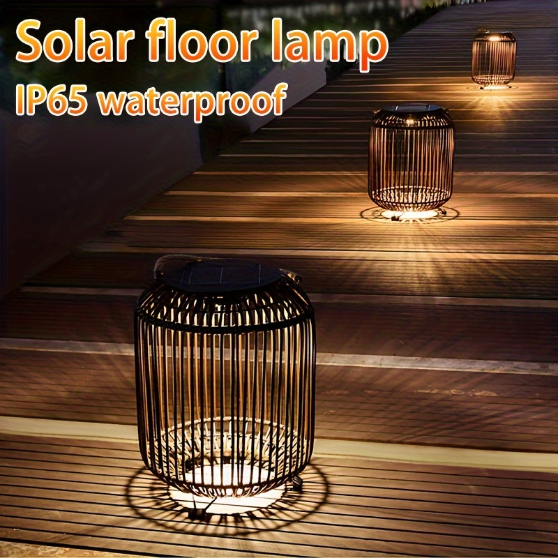 Solar Floor Mounted Lamp / Wall Lamp Six pointed Shape Retro - Temu
