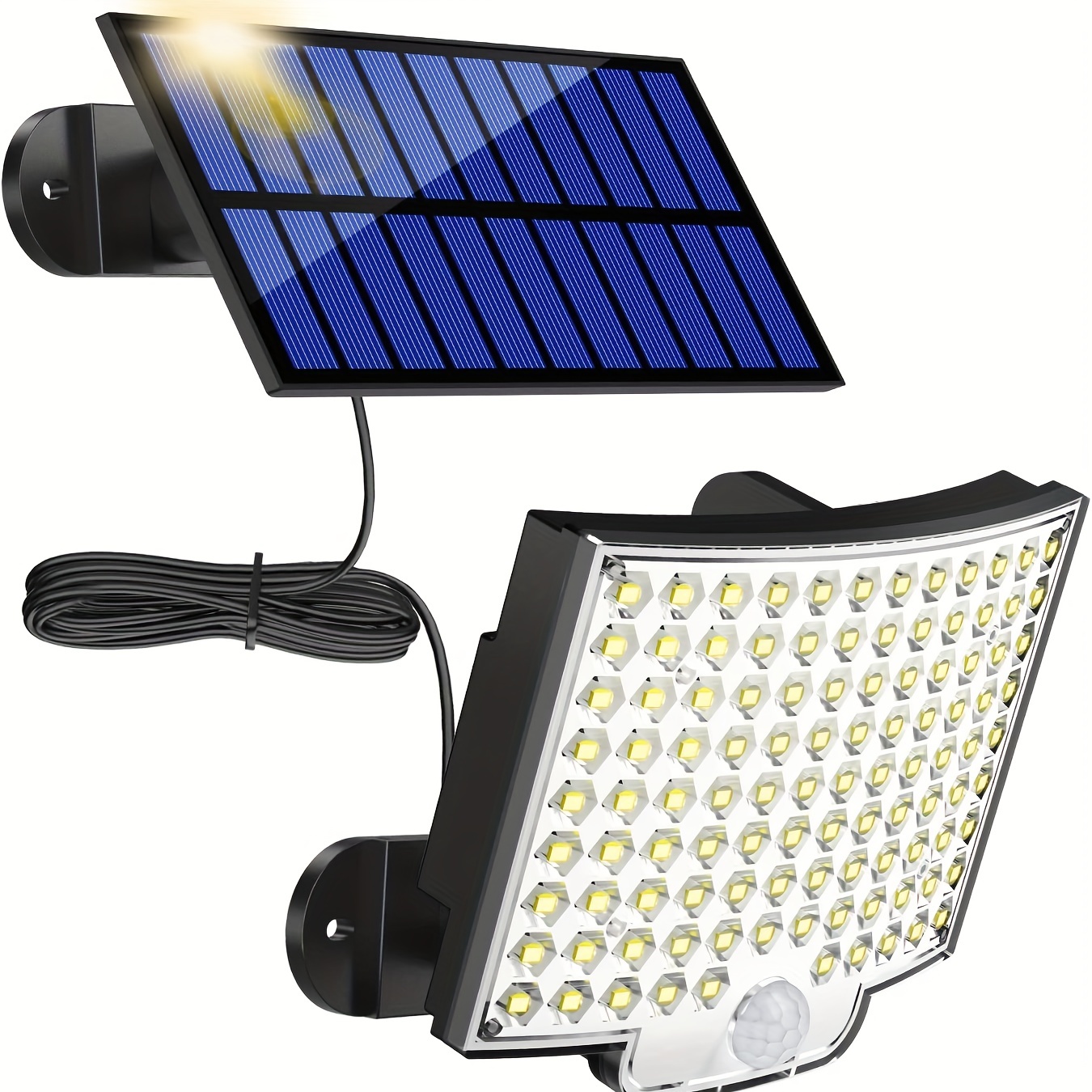 Inducción inteligente 56leds Luz solar interior y al aire libre