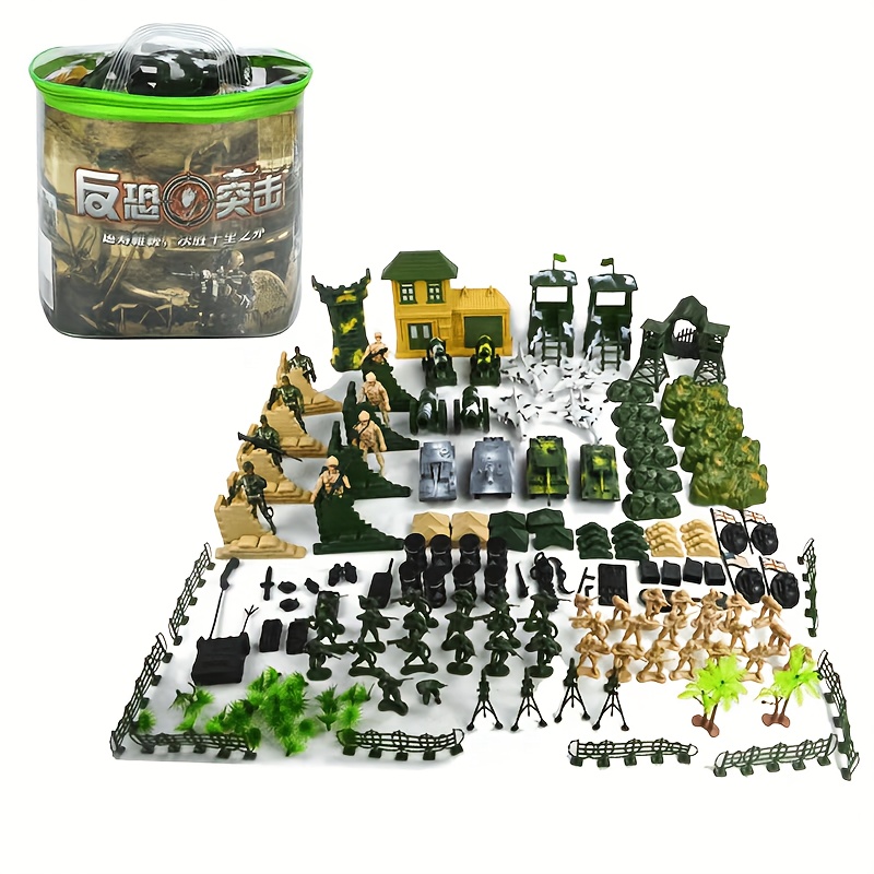 8pcs / Set Ropa Camuflaje Armada Warriors, Juguetes Figuras Acción  Militares Soldados Plástico, Fuerzas Especiales Llevan Armas Fuego  Ejército, Soldados Policía Combate, Perfecto Regalos - Juguetes - Temu