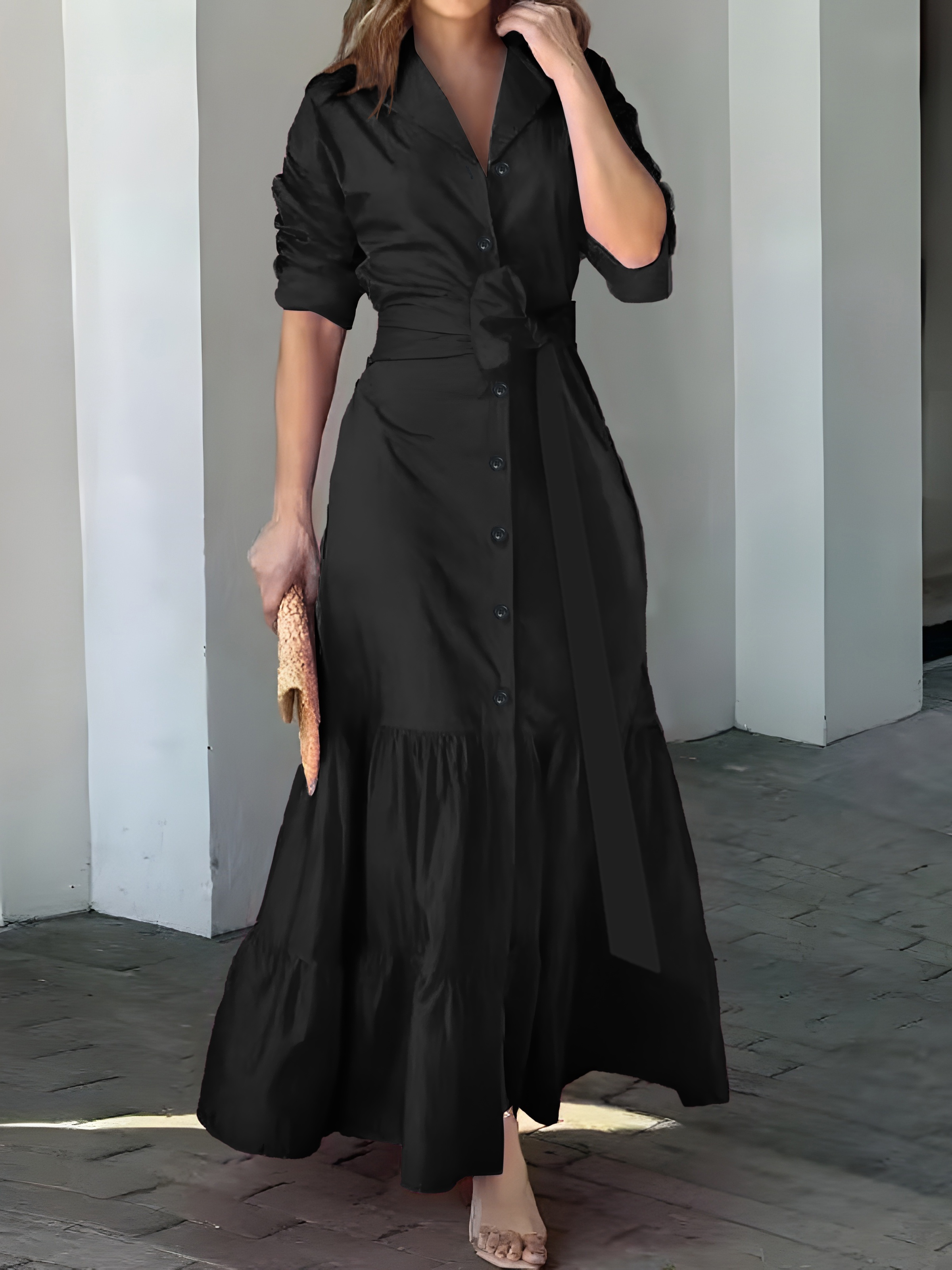 Women skims dressPrint Backless Mesh See Through Ruched Beach Bodycon Maxi  Long Dress Black