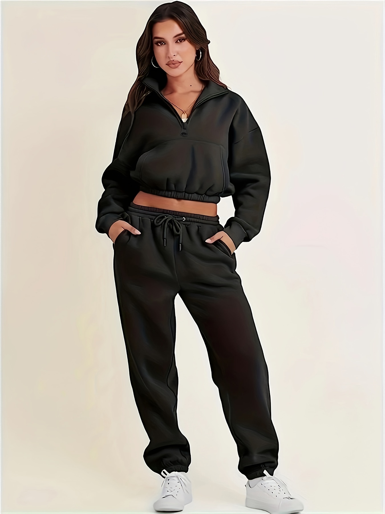 Women's Joggers Petite Sportswear Logo Clothing