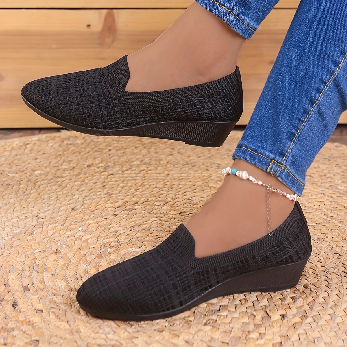 Women's Retro Penny Loafers, Soft & Versatile Slip On Flat Shoes, Casual  Daily Wear Shoes - Temu Netherlands