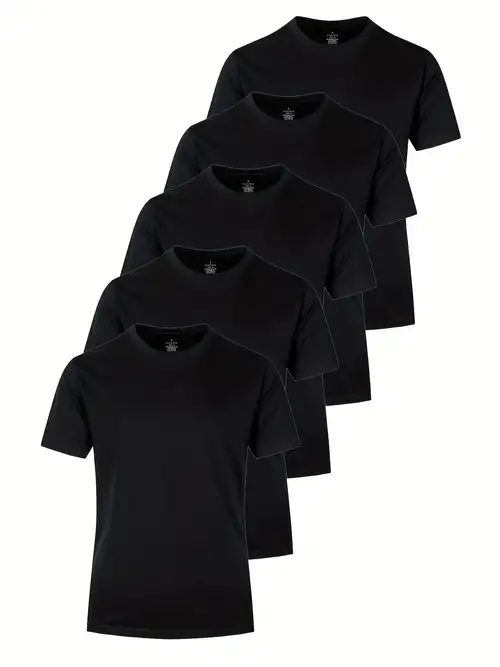 Camisetas negras para hombre