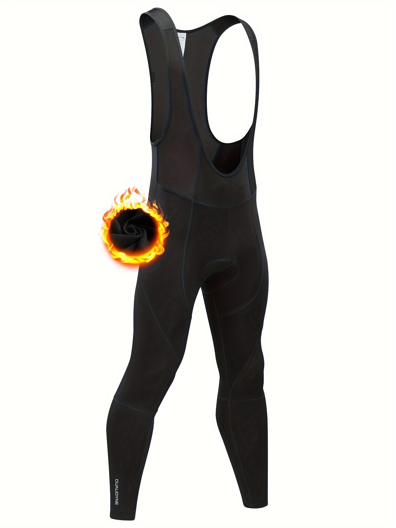 Winter Thermal Cycling Bib Tights With 3d Padding For Men - Temu Canada