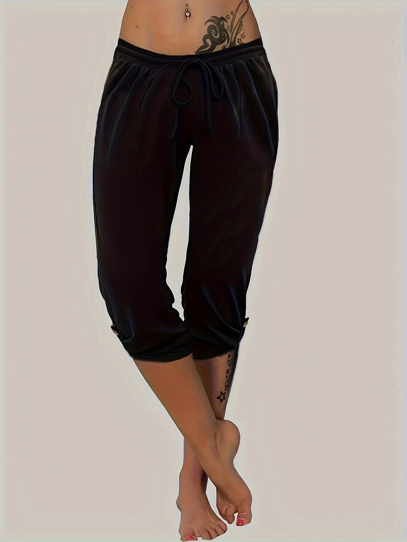 Cropped Pants - Temu