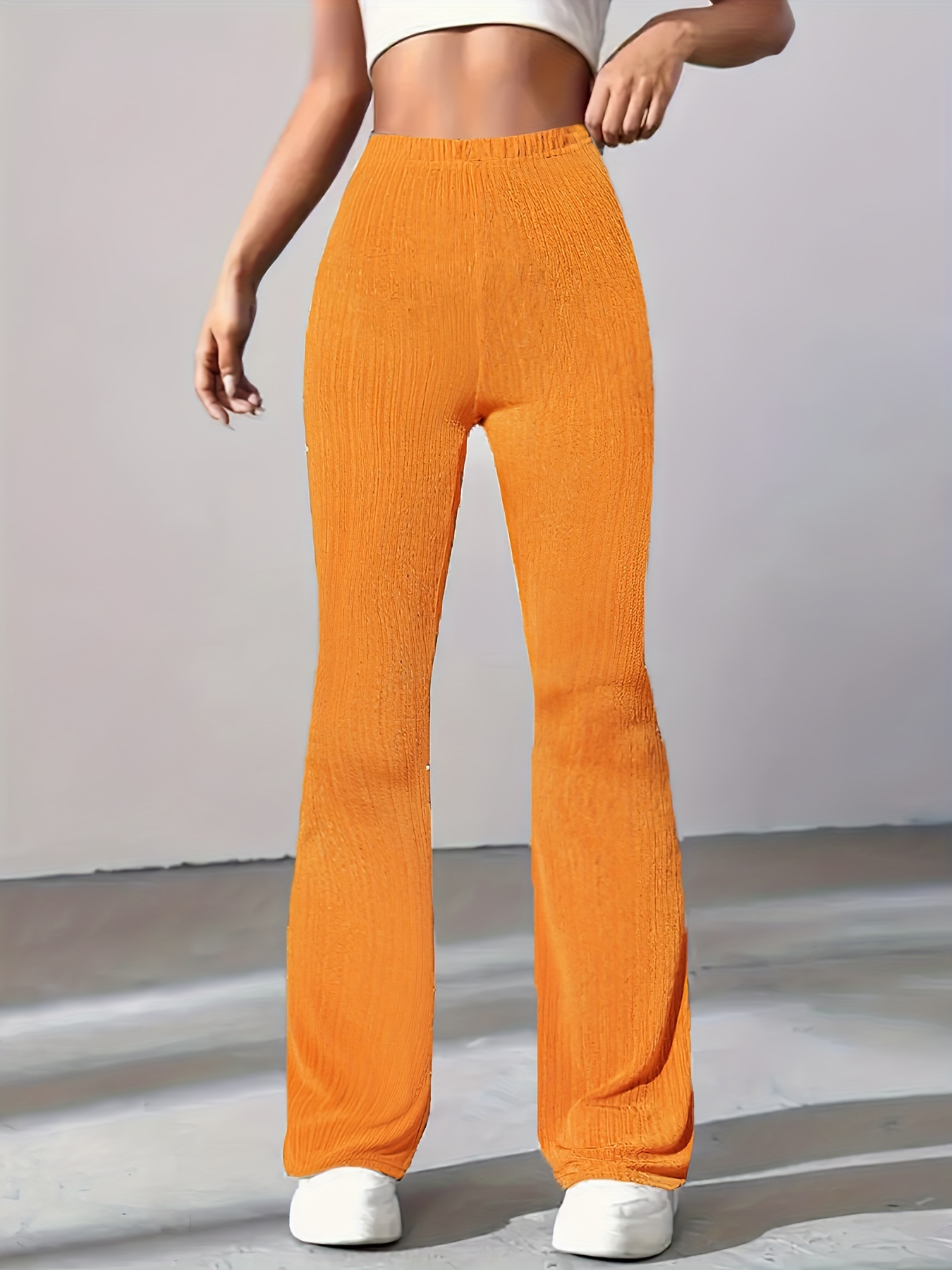 Pantalones Molecule 451019, naranjas