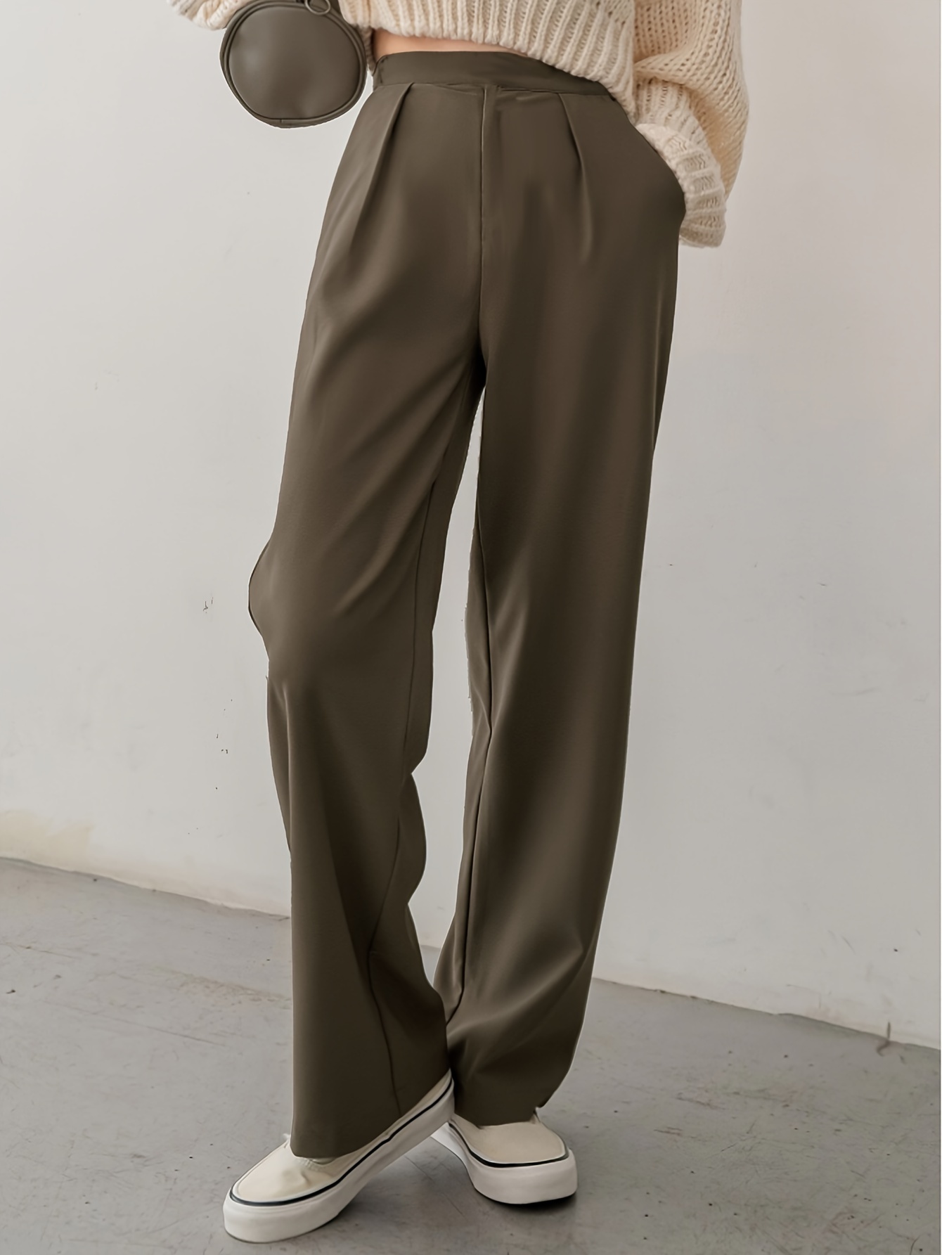 Women Khaki Pants - Temu