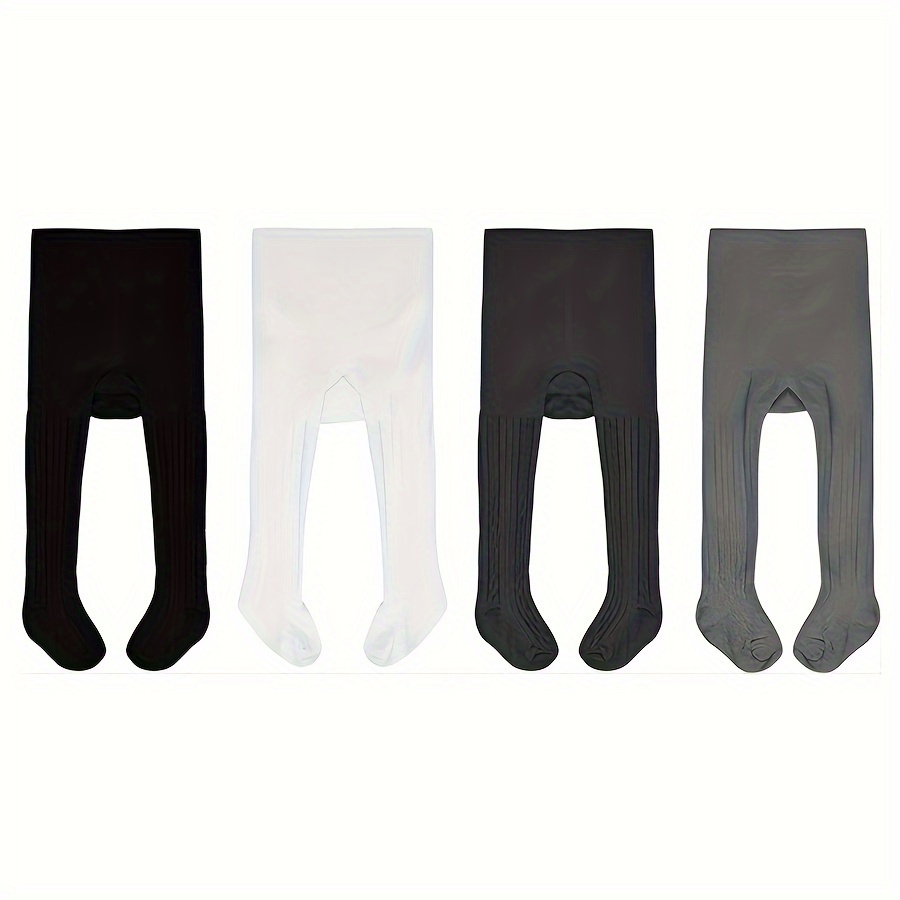 4 Uds. Leggings Térmicos Alta Elasticidad Niñas Pequeñas - Temu Chile