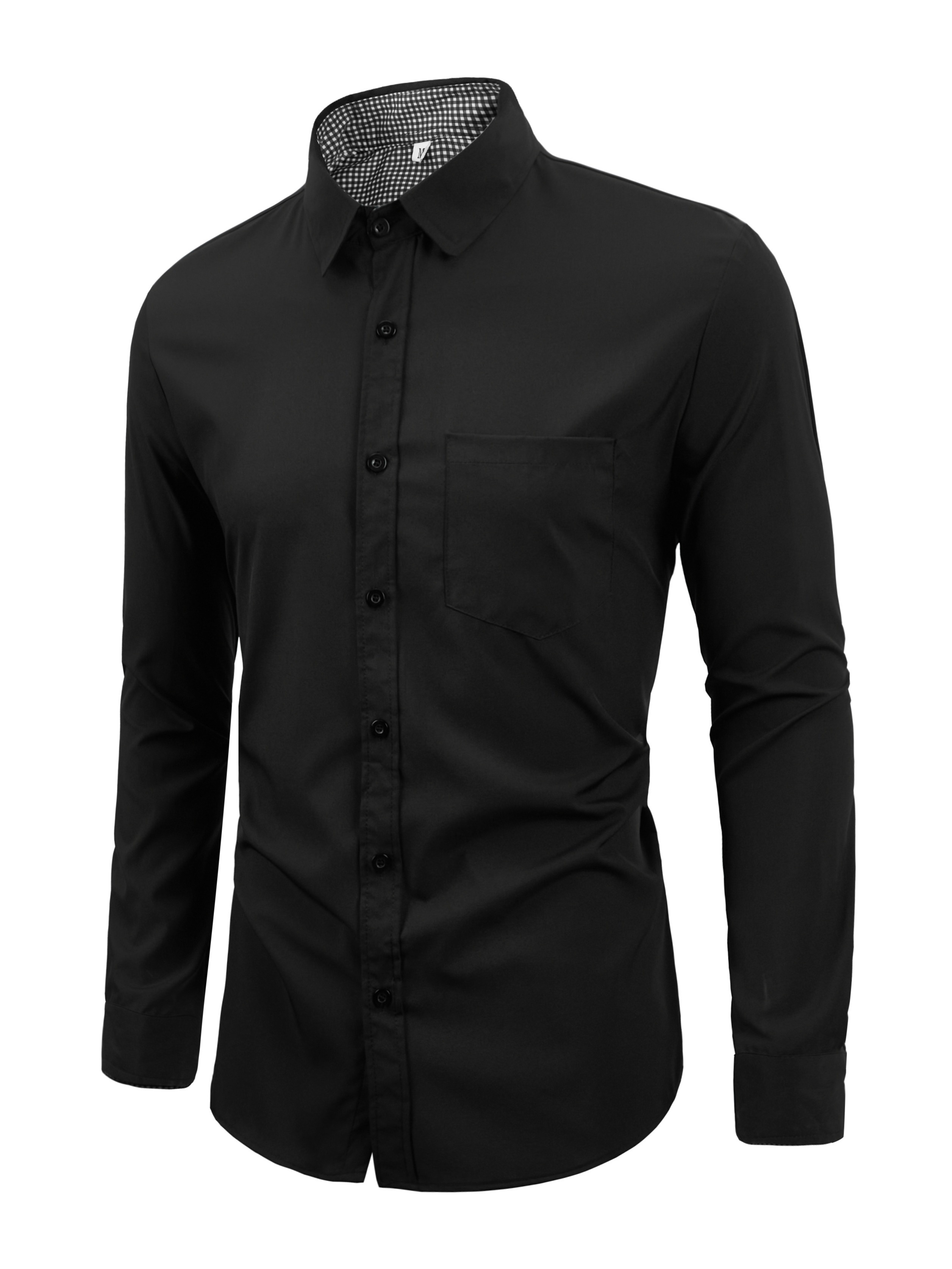Las mejores ofertas en Camisas Negras para hombres