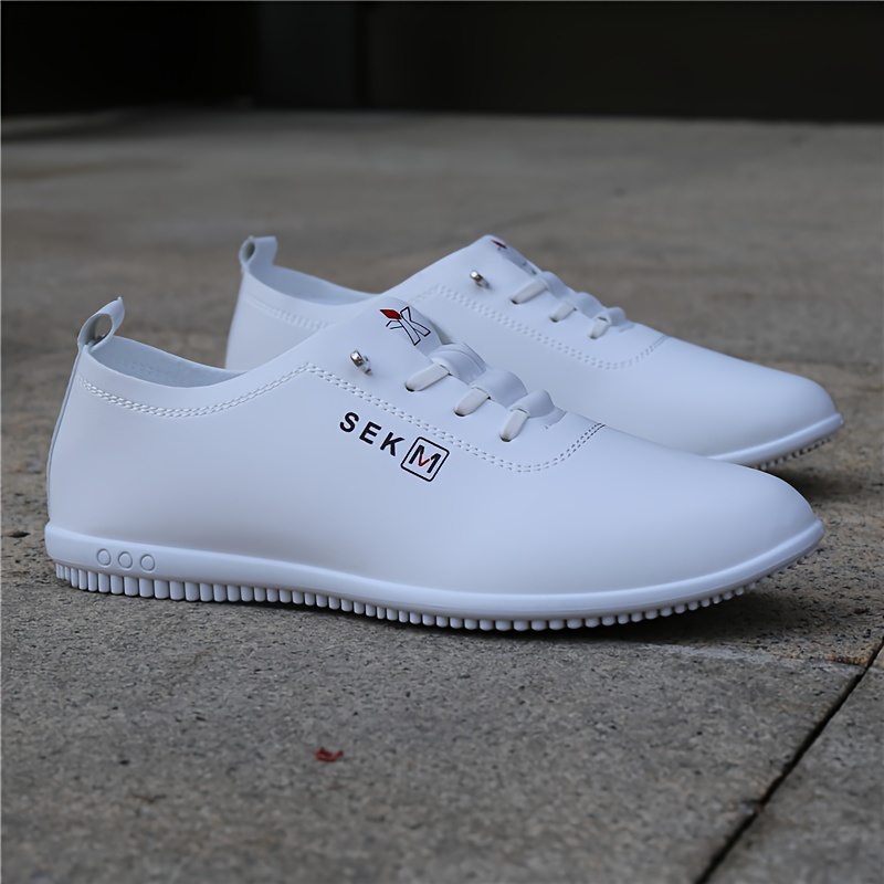 Zapatos Blancos Para Hombre - Temu