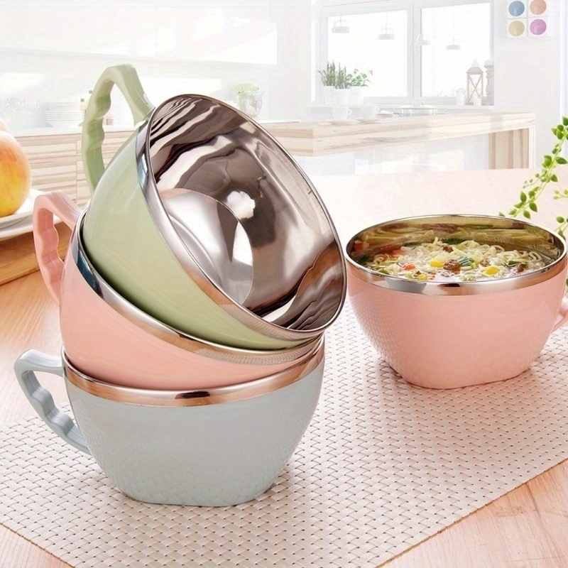 Stainless Steel Fresh keeping Bowls With Lids Mixing Bowls - Temu