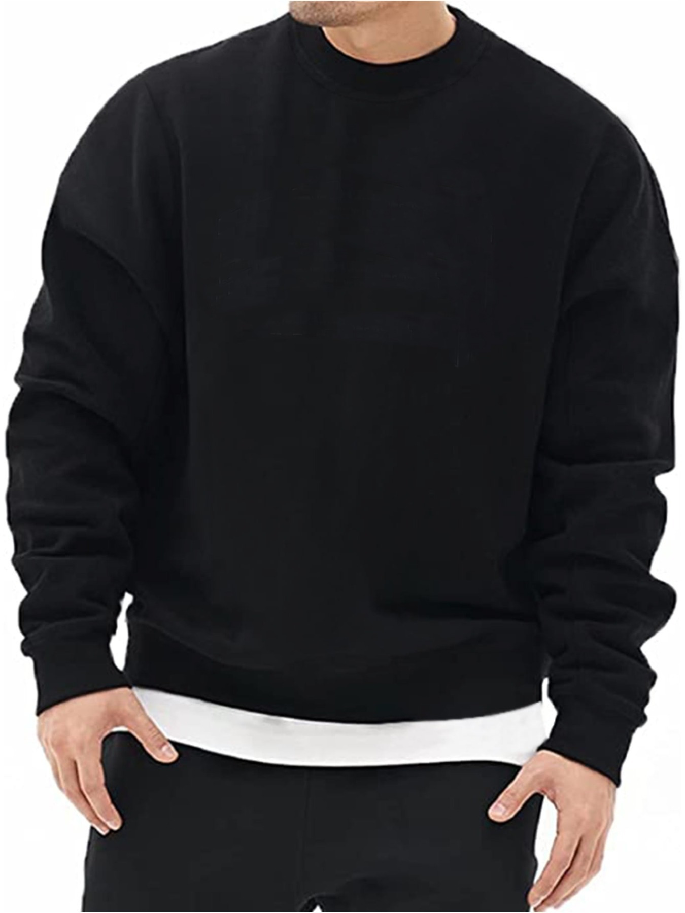 Men Sweatshirts - Free Shipping For New Users - Temu France