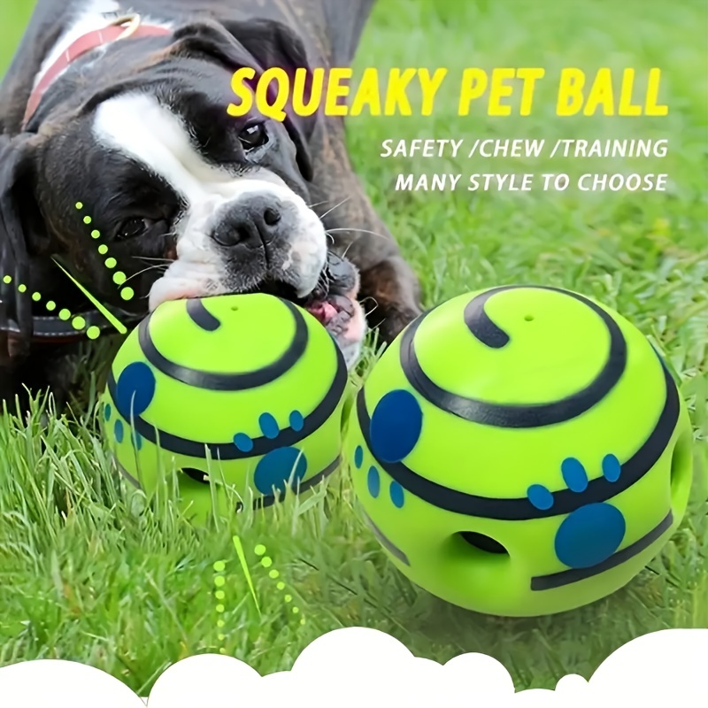 Smart Interactive Dog Toy Ball for Puppy Indoor waterproof Bite