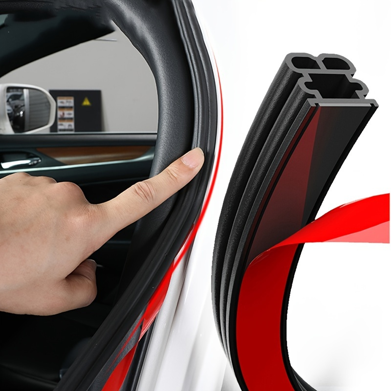 Burlete universal para coches. Burlete autoadhesivo de goma con sellado  calado para puertas de automóviles, ventanas, puertas, motores y para