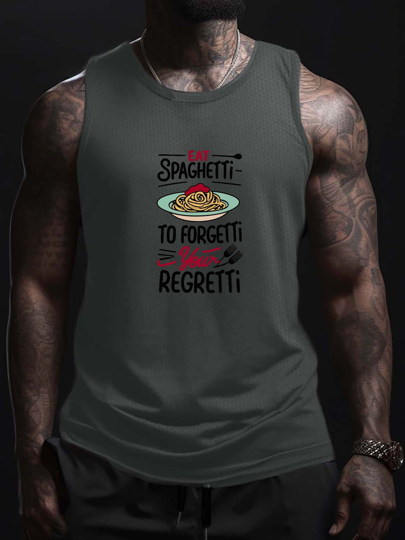 Spaghetti strap workout tank on sale tops