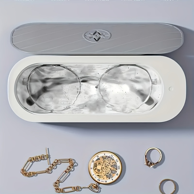 Machine de nettoyage de bijoux de vibration, minuterie numérique de  décapant de nettoyeur 800ml de lunettes de montre de bijoux : :  Cuisine et Maison