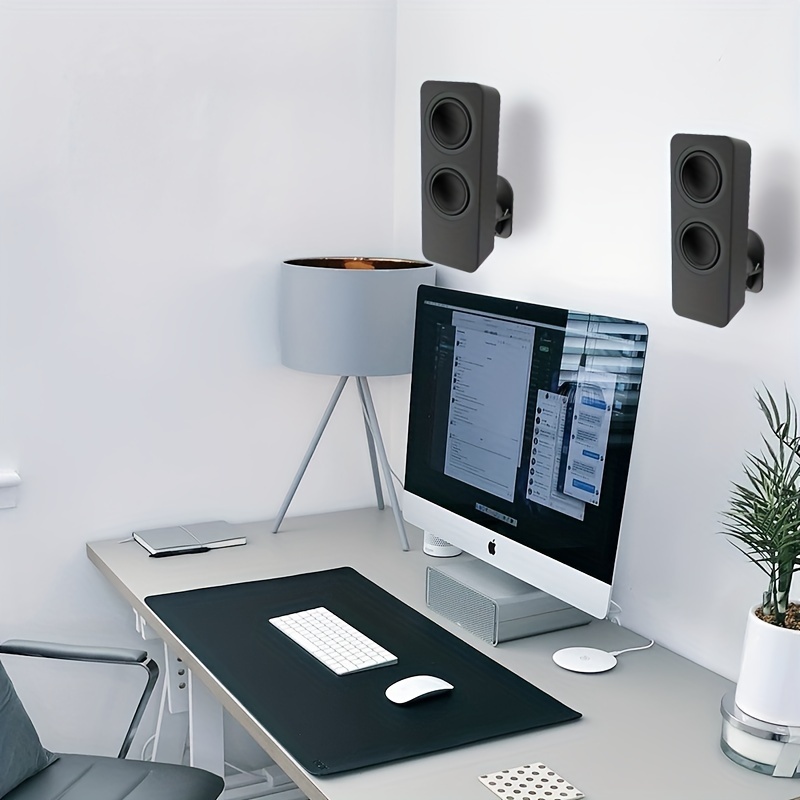 Table Monitor Stand (Pequeño pie para mesa de altavoces para monitor de  estudio - negro) E200002 Show Gear - Extreme Quality Control