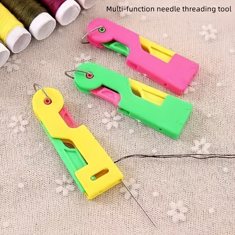 CraftyNeedle Automatic Needle Threader Tool Easy Thread Punch Tool
