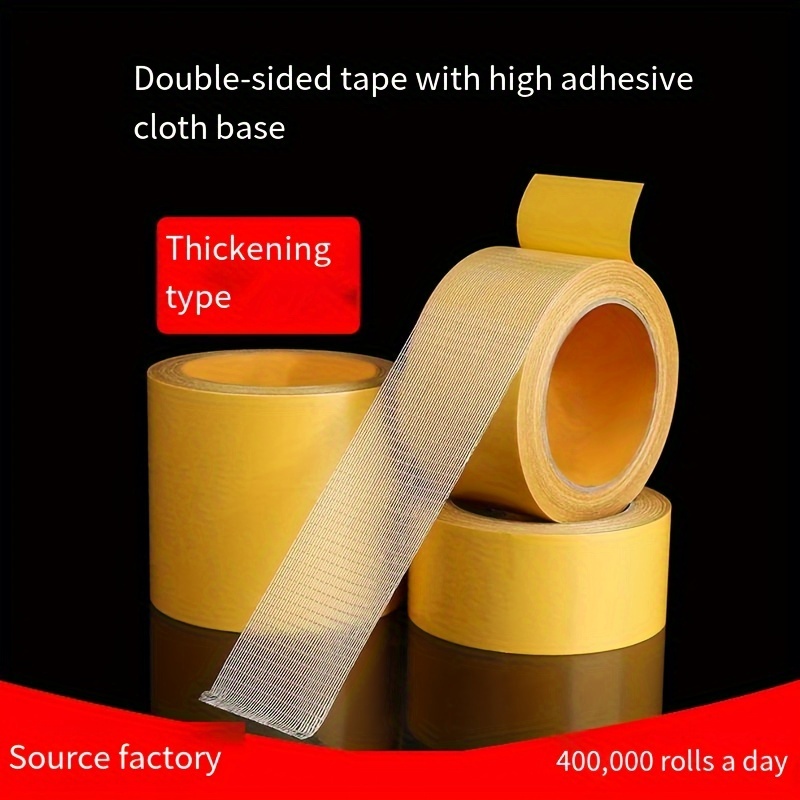 Double Sided Mesh Tape Heavy Duty Super Sticky Clear Tape - Temu
