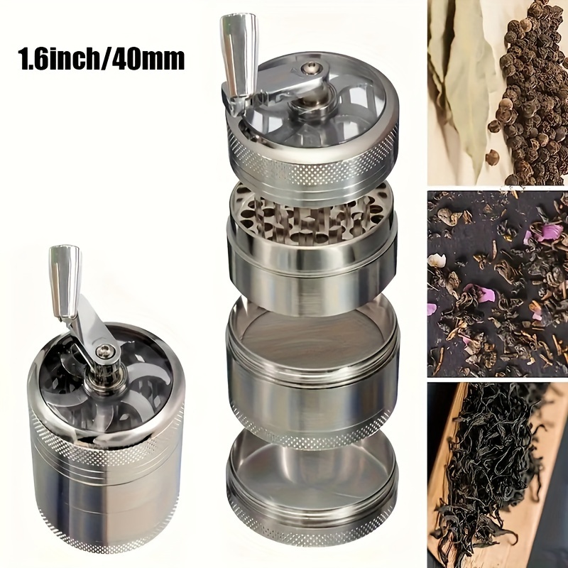 Spice Grinder, Garlic Grinder, Stainless Steel Pepper Grinder Parsley  Chopper Spice Seasoning Grinder Kitchen Gadgets For Restaurant For  Restaurant Kitchen - Temu