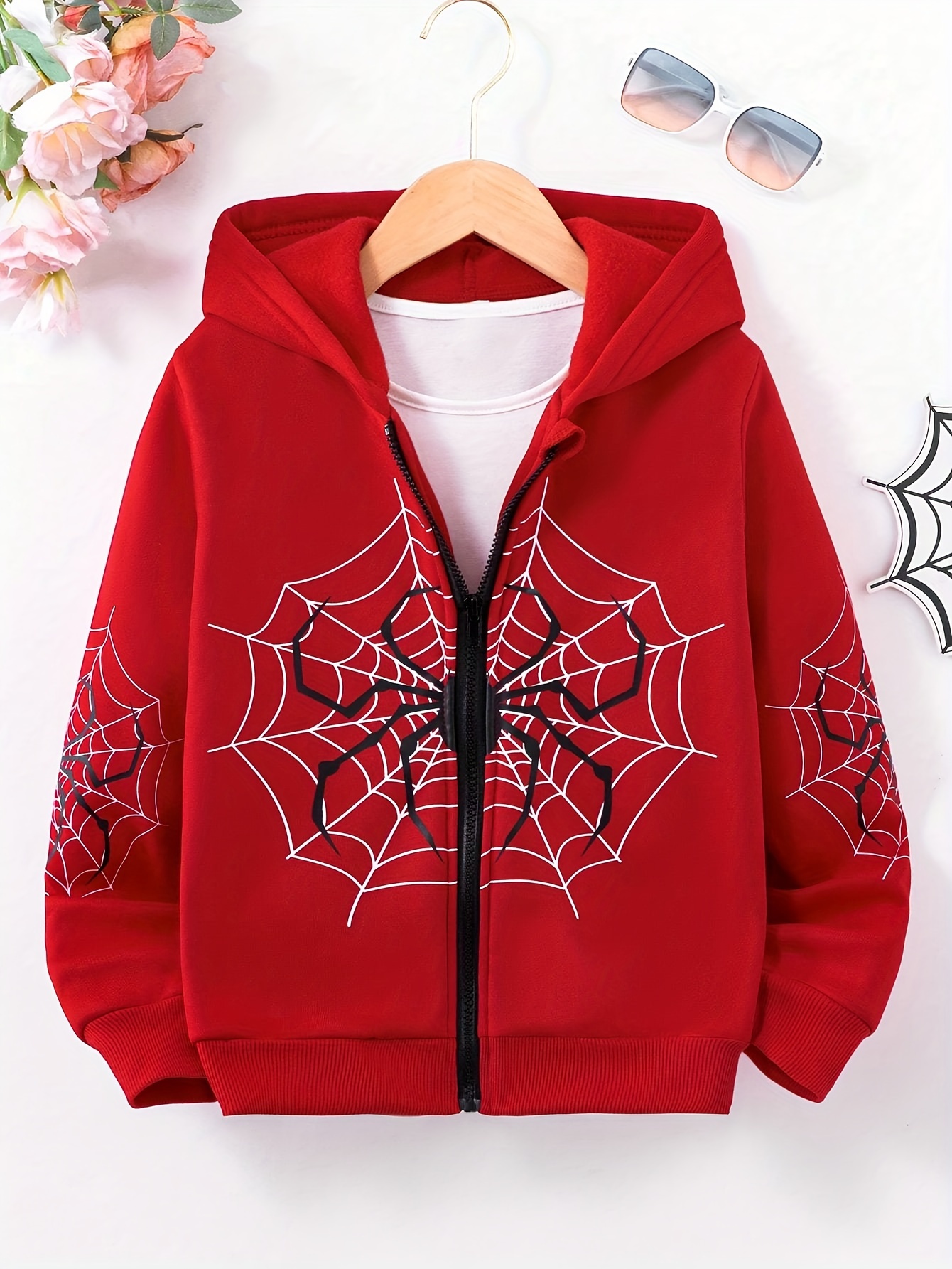 Niños Ropa De Algodón De Dibujos Animados Spiderman Niño Chaqueta Con  Cremallera Otoño Suéter Abrigo Para Sudadera Con Capucha Casual