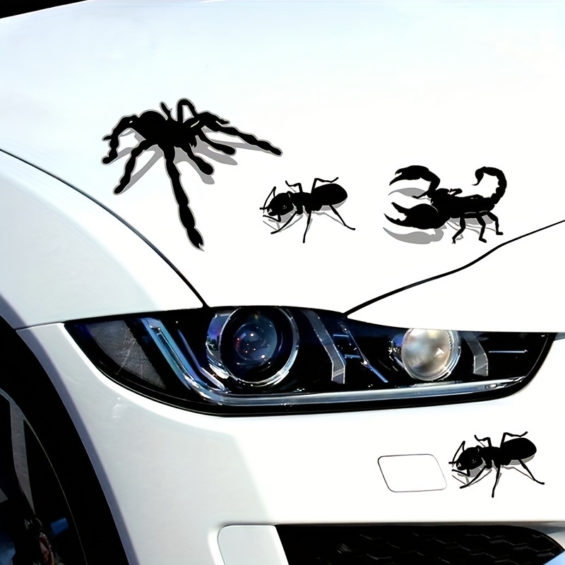 Autoaufkleber schwarze Spinne Spider Fahrzeug Auto Dekoration