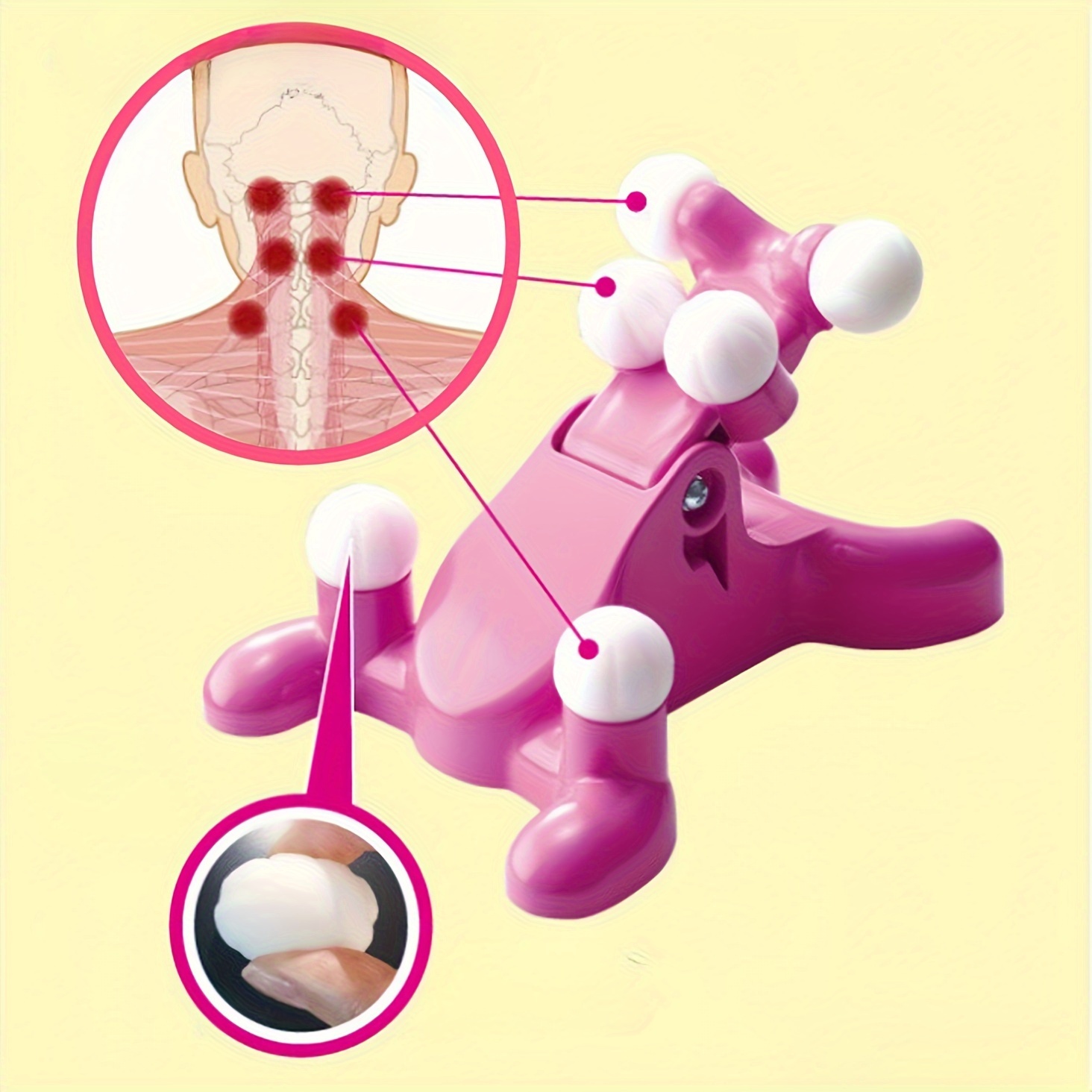 Traction Cervicale, Kit de Civière Cervicale de Dispositif de Tract