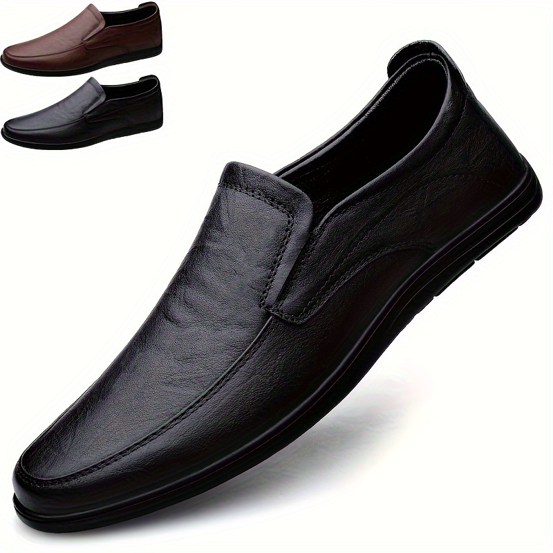 Mens leather casual on sale shoes online