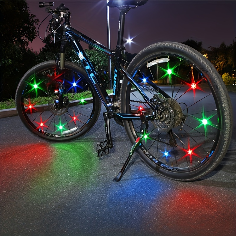 Luces LED Para Bicicletas, Color Azul, WheelBrightz. - iTengo