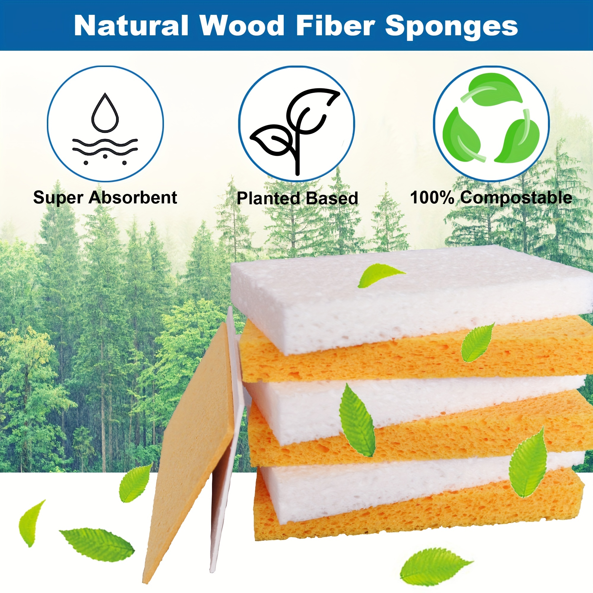 Wholesale large sponge With Soft Fibers For Scratch-Free Cleaning 