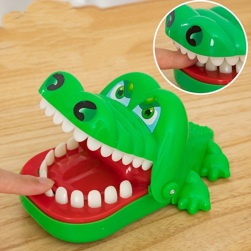 Finger Crocodile Stitch Anime Action Figures Toys, Fidget Toy