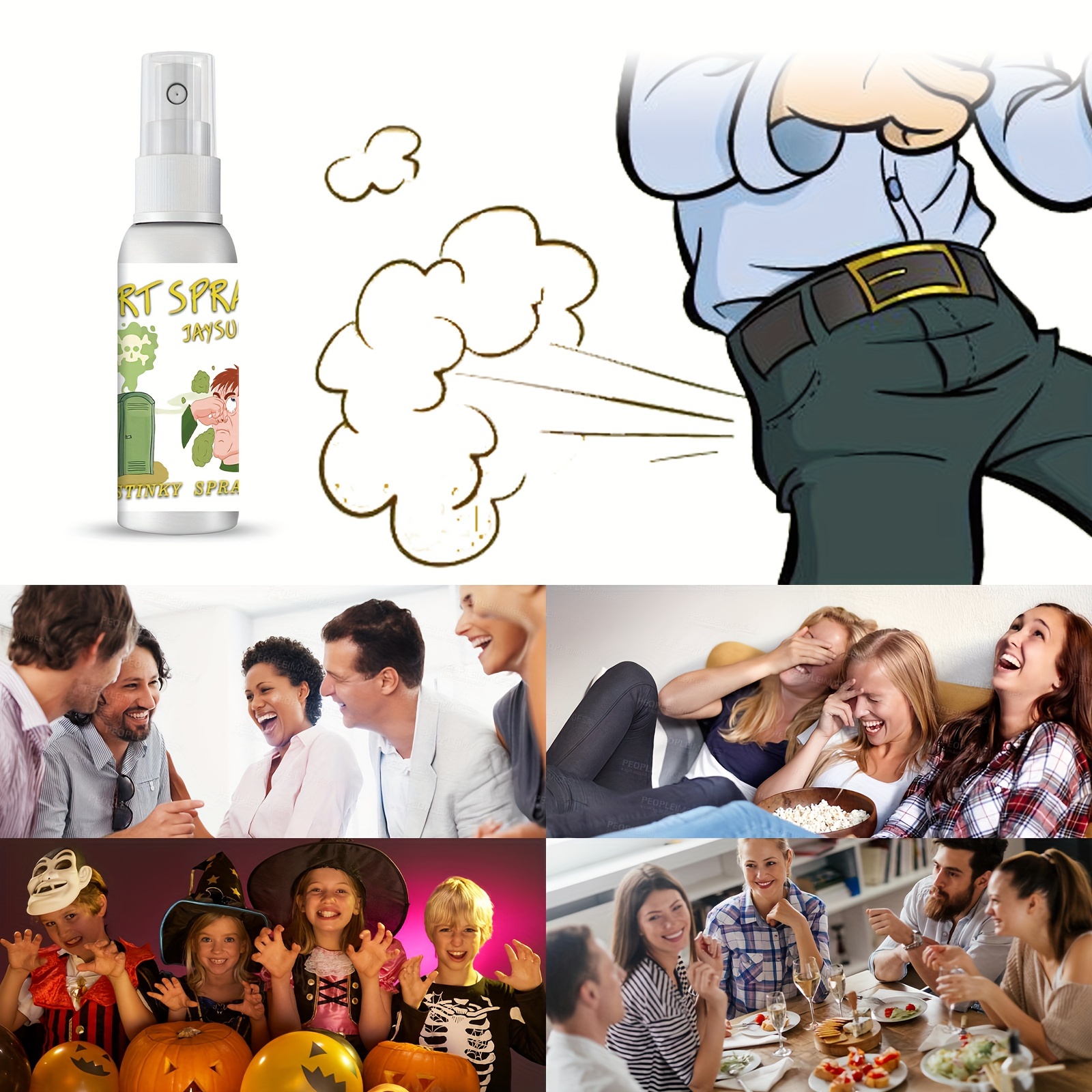 Liquid Ass: Prank Fart Spray, Gag Gift for Adults and Kids, Great