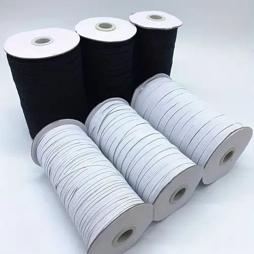  uxcell Rubber Elastic string Sewing Pants Trousers Garments Band  Rope 2M Length White : Arts, Crafts & Sewing