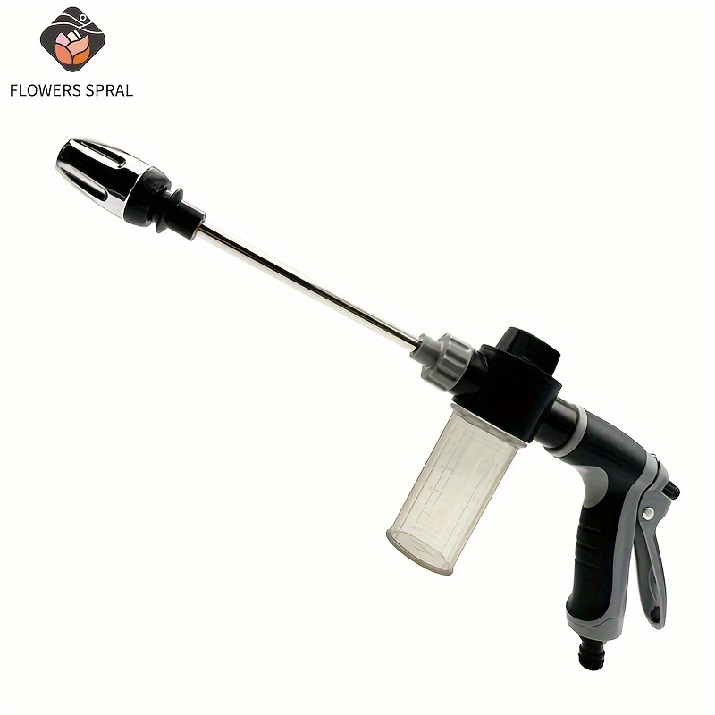 High Pressure Water Gun Nozzle Mini Plastic Jet Washer Wand - Temu