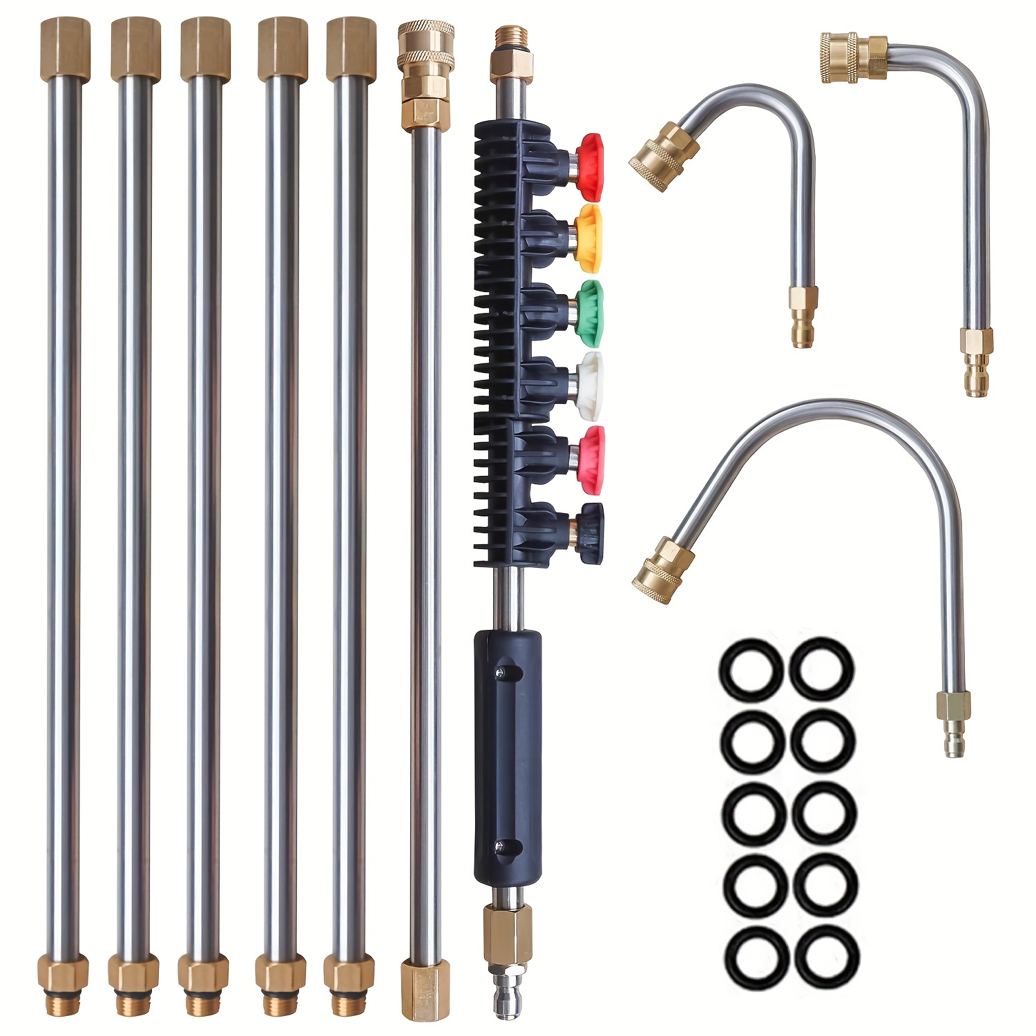 Kit Manguera Limpieza Drenaje Lavadora Alta Presión 33/50 - Temu Chile