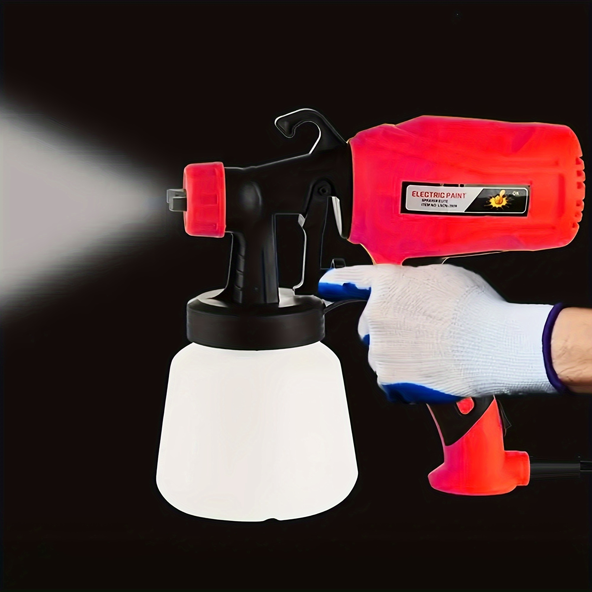 Spray gun for painting ceiling walls 1000 ml 400/600 W