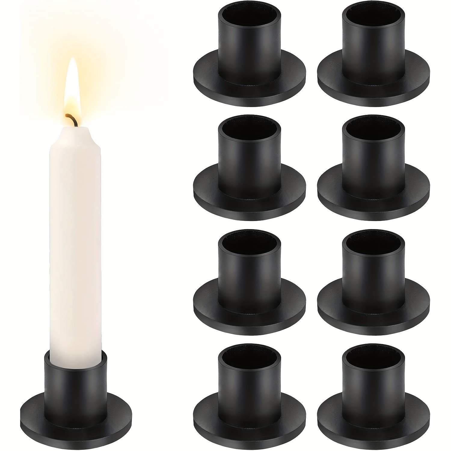 Candele Nere - Resi Gratuiti Entro 90 Giorni - Temu Italy