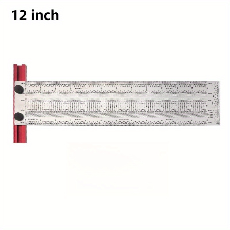 Mini Square Stainless Steel L-shaped Double Sided High Precision Scale  Multifunctional Thickened Corner Ruler For Leather Design