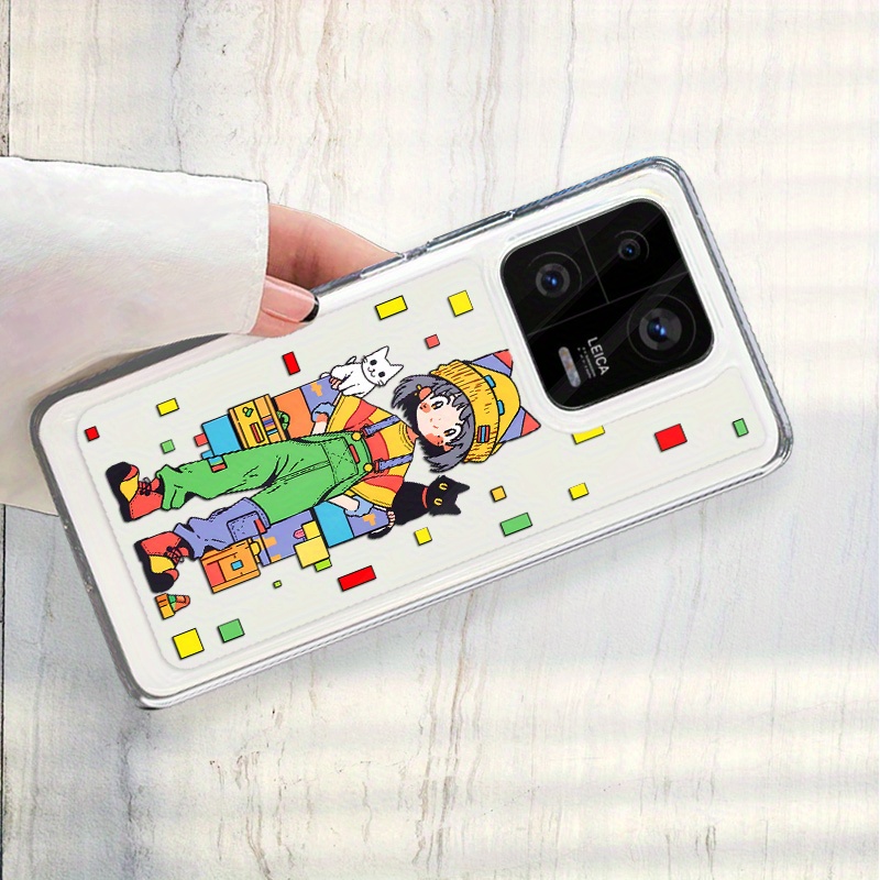 Para Xiaomi Redmi Note 13 Pro Funda de teléfono TPU a prueba de golpes con  textura