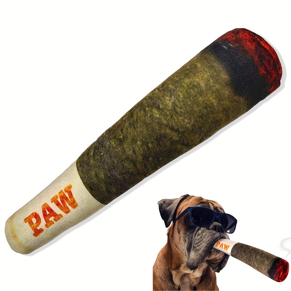 Cigarette Design Pet Plush Toy, no Smoking Pet Plush Cigarette Shape Toy, Cool  Dogs Relaxing Toys For Dogs And Cats - Temu