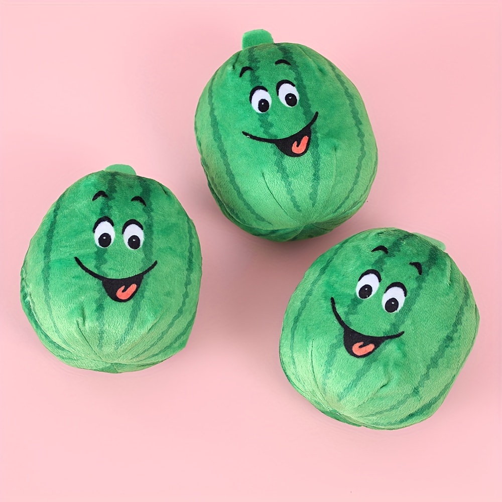 1pc Coussin Pastèque Peluche Jouet Fruit Simulation Poupée Fruit