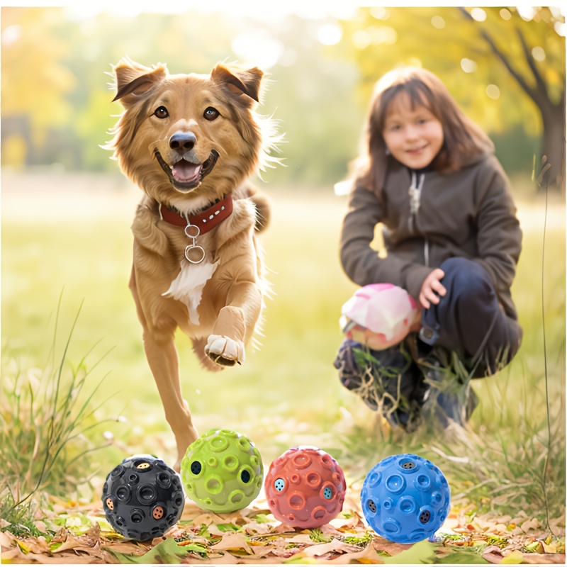 Indestructible squeaky hotsell ball for dogs