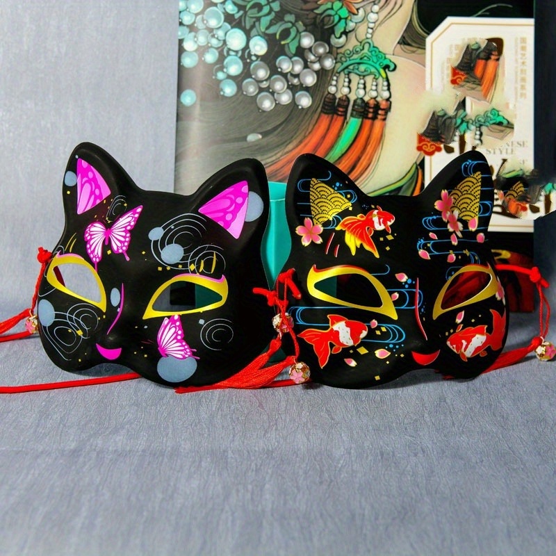  Cat Masks Diy Paintable Blank Mask Painting for Kids  Arts &  Crafts for Children Carnival Party Favors (3 Pcs) : Toys & Games