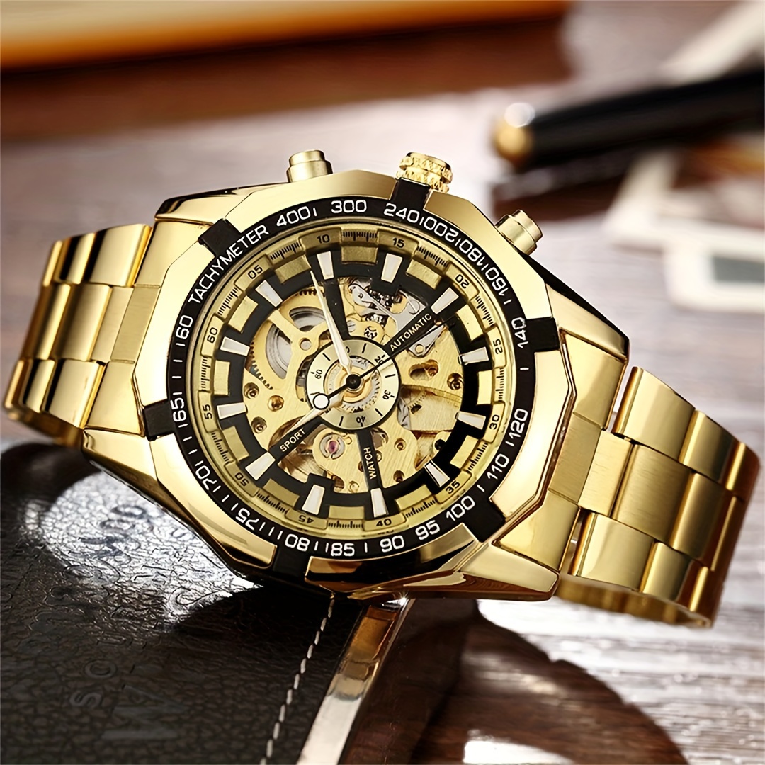 Automatic Watches Men Temu Canada