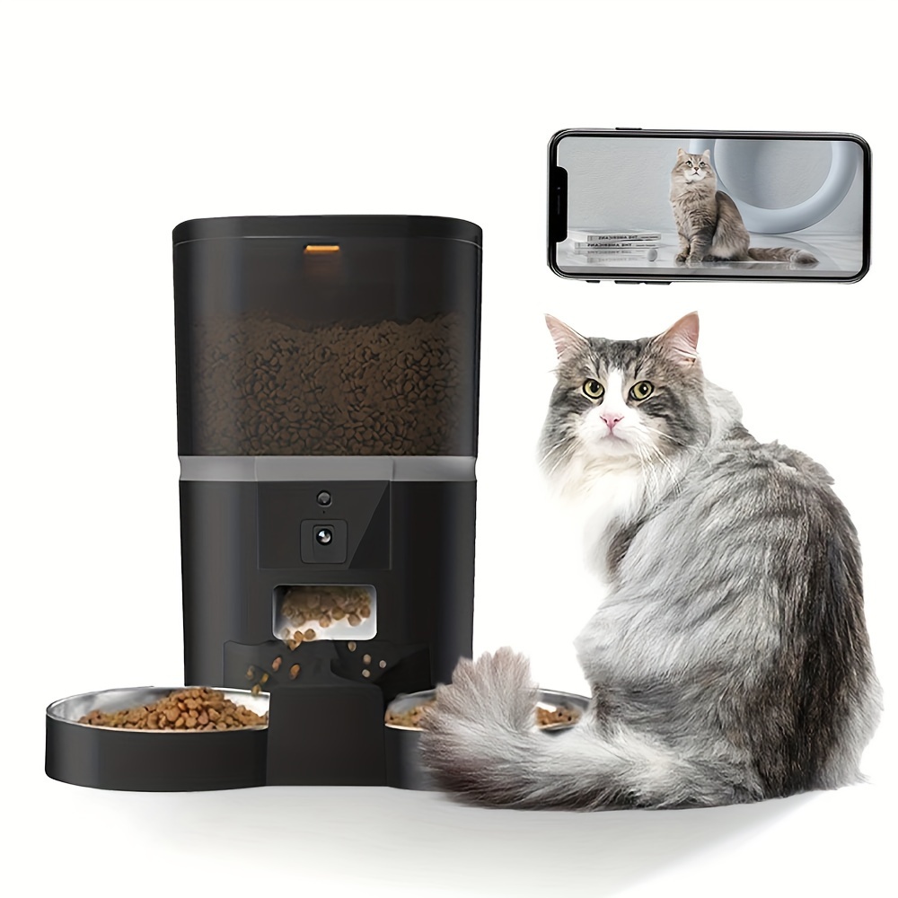 Liftable Pet Standing Water Dispenser With Feeder Bowl Set - Temu