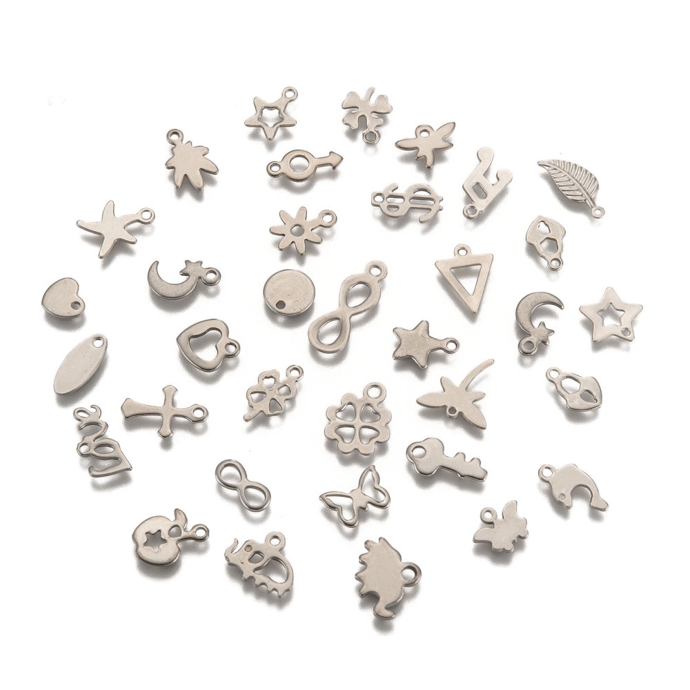 Stainless Steel Charms Bulk - Temu