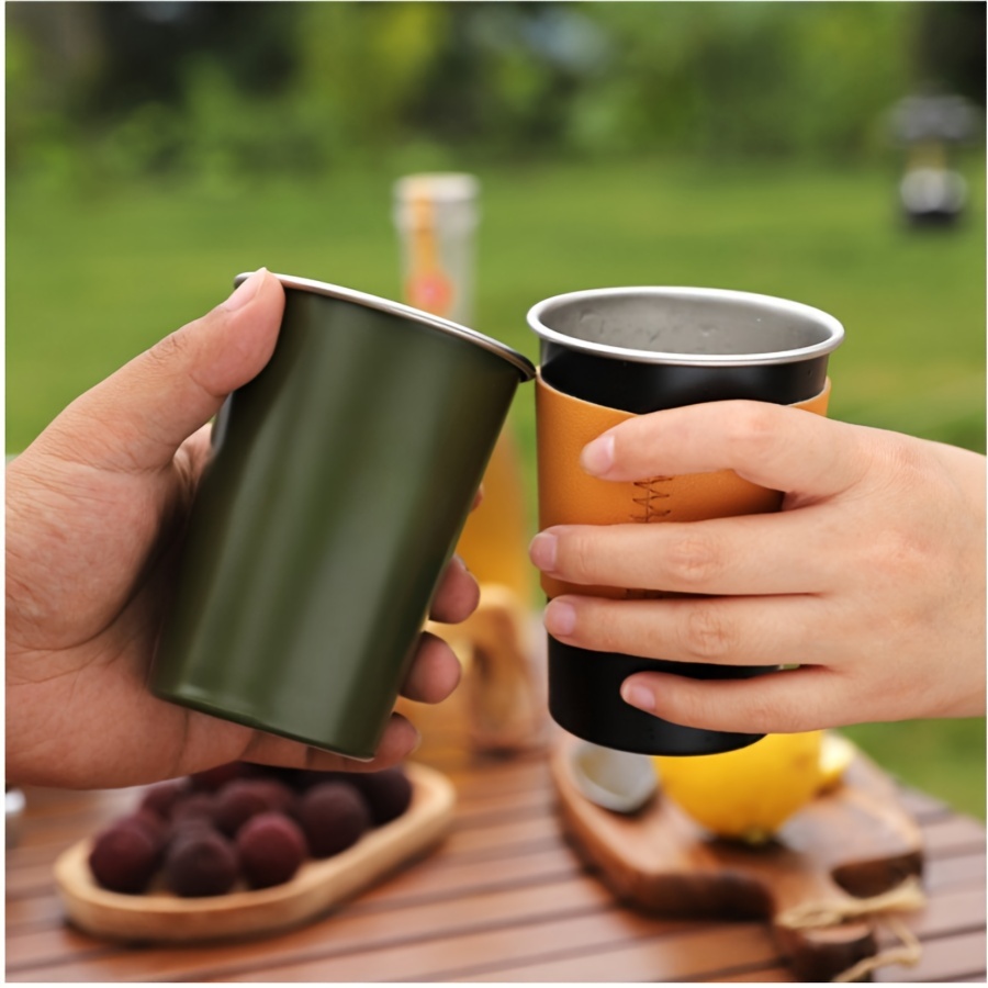Creative Glass Whiskey Wine Cup For Outdoor Camping Travel, Household Water  Cup, Gift For Men Women - Temu