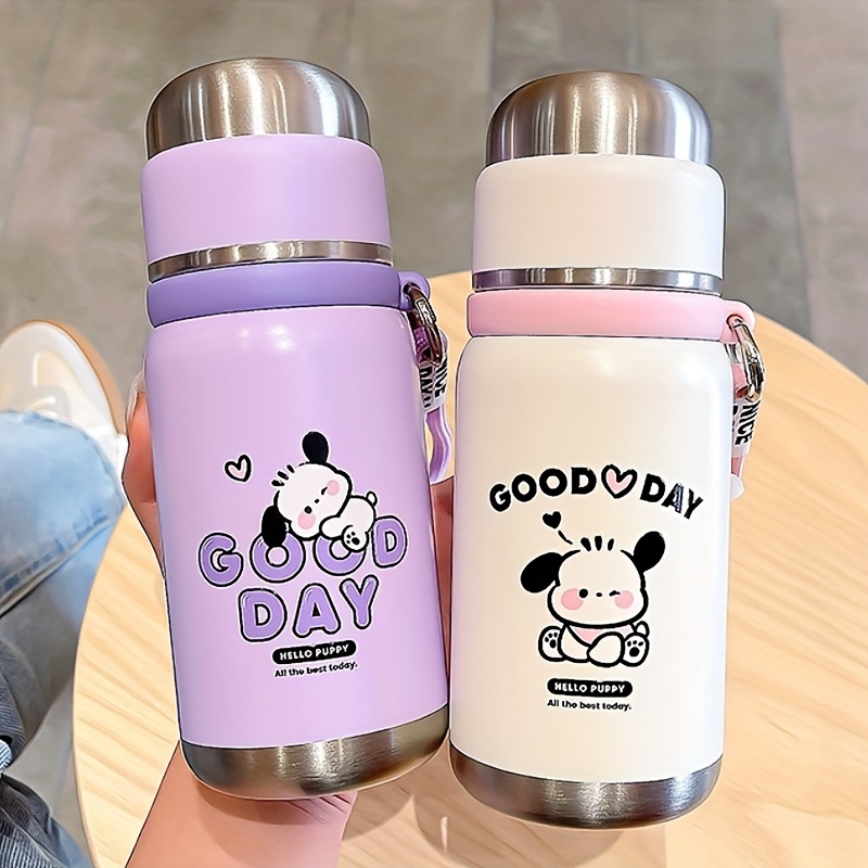 Hello Kitty Stainless mini Thermos Portable Cup Water Bottle Vacuum Flask  280ml