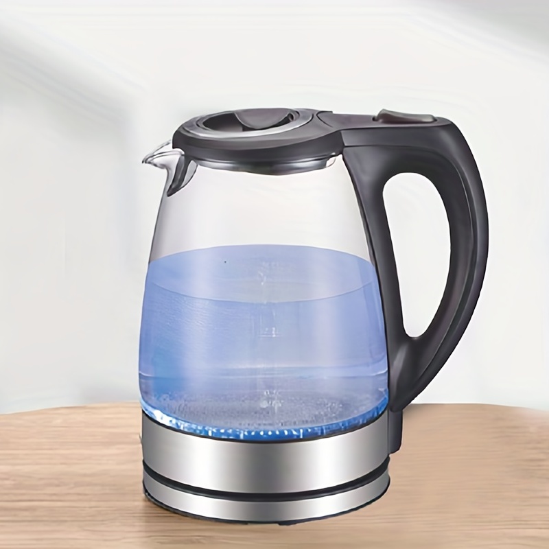Electric Kettle with Keep Warm - 1.7L Glass Water Boiler with Wide Open